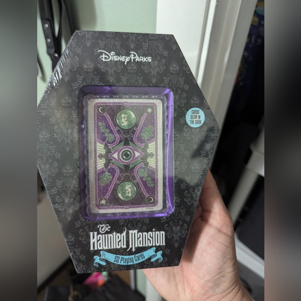 Unopened Disney world Haunted Mansion playing cards authentic
